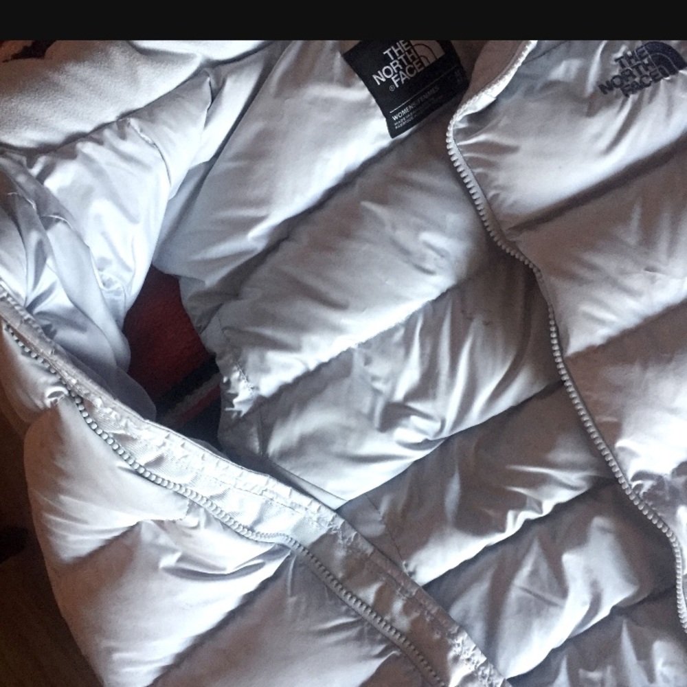 The North Face Baby Blue Women’s Puffer Vest